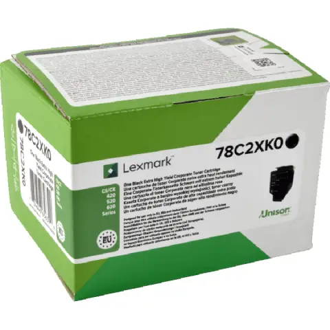 Toner Lexmark 78C2XK0 Czarny do drukarek (Oryginalny) [8.5k]